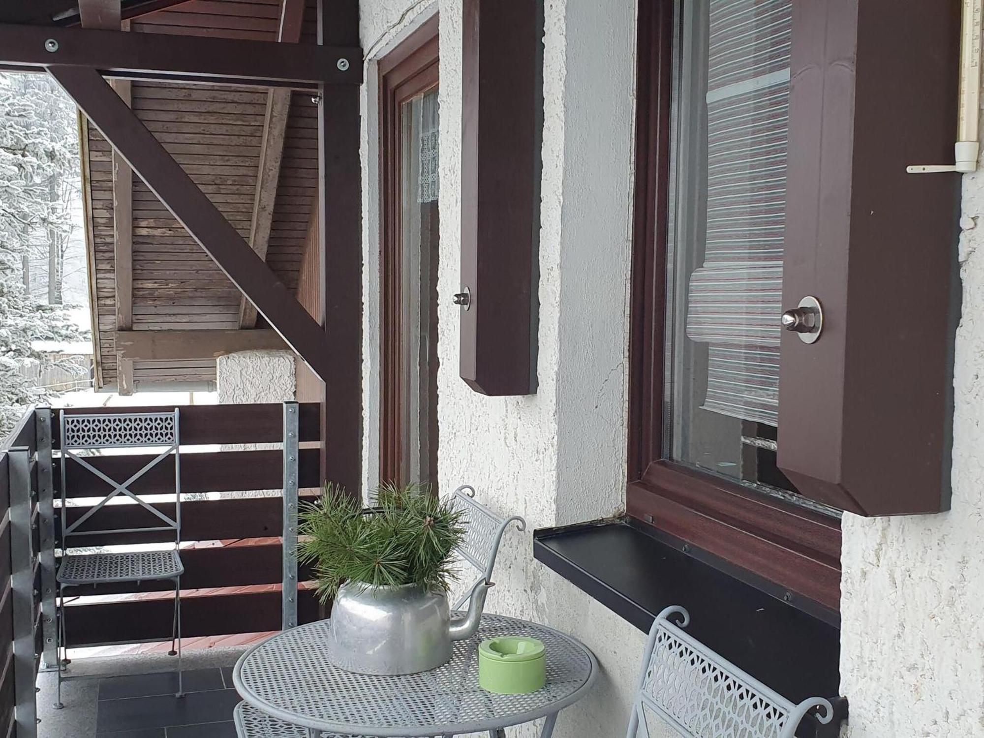 Apartment With Panoramic View Brotterode Exteriör bild