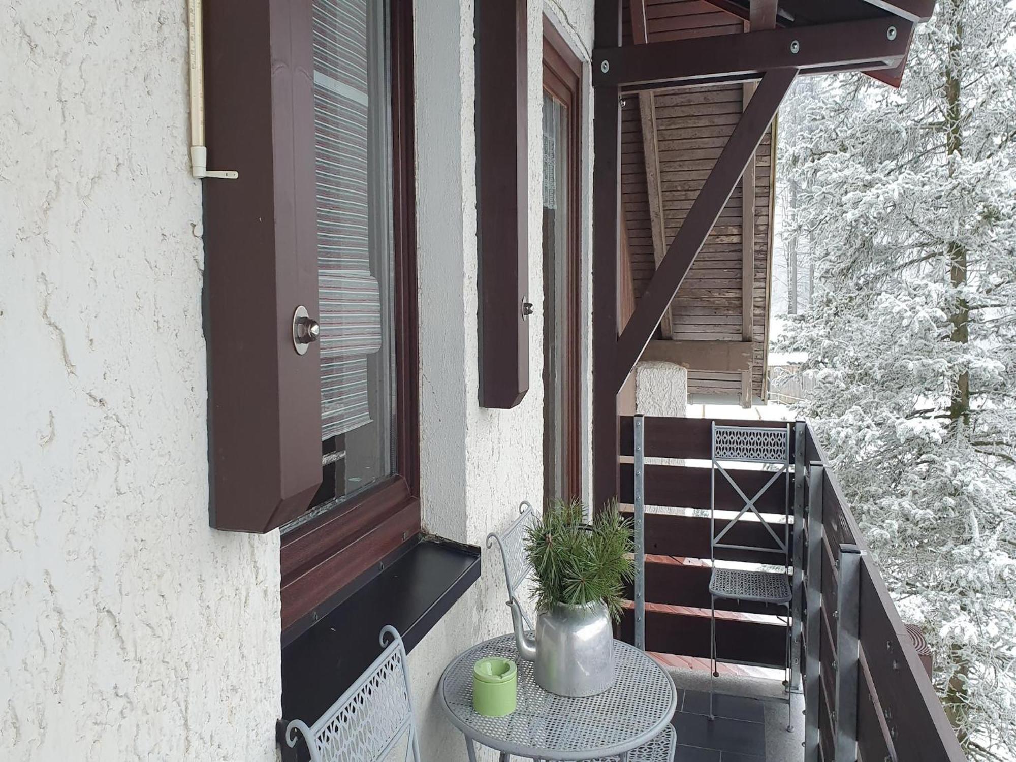Apartment With Panoramic View Brotterode Exteriör bild