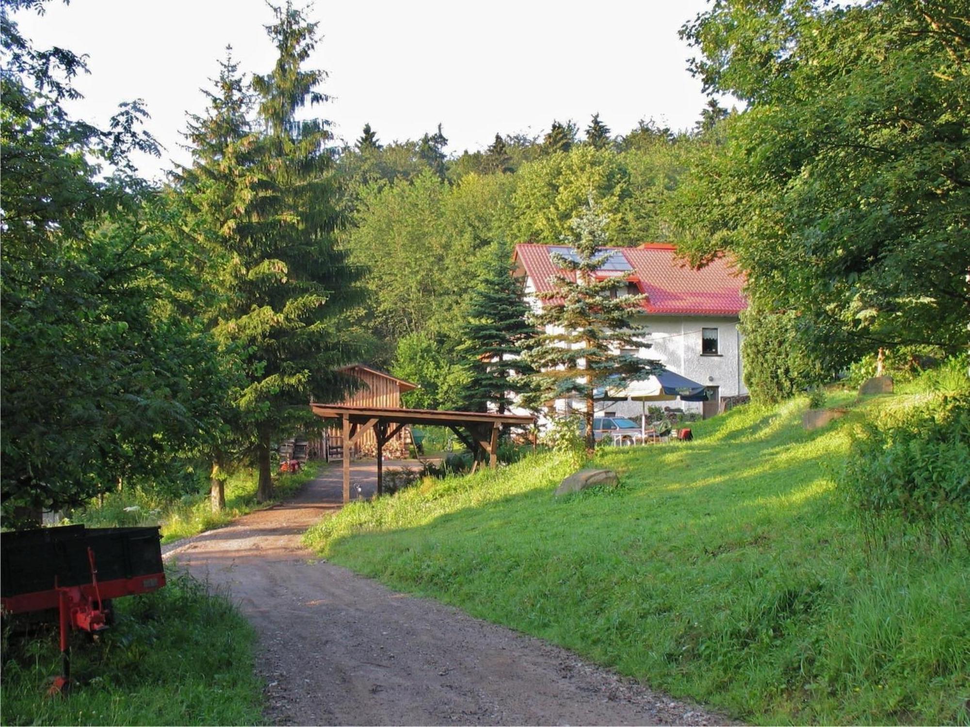 Apartment With Panoramic View Brotterode Exteriör bild